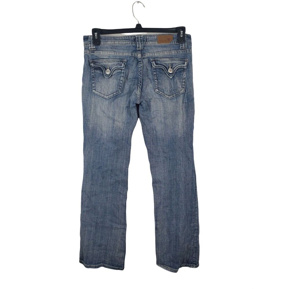 Vigoss Jeans 9 Womens/Juniors New York Bootcut Mid‎ Rise Light Wash Denim